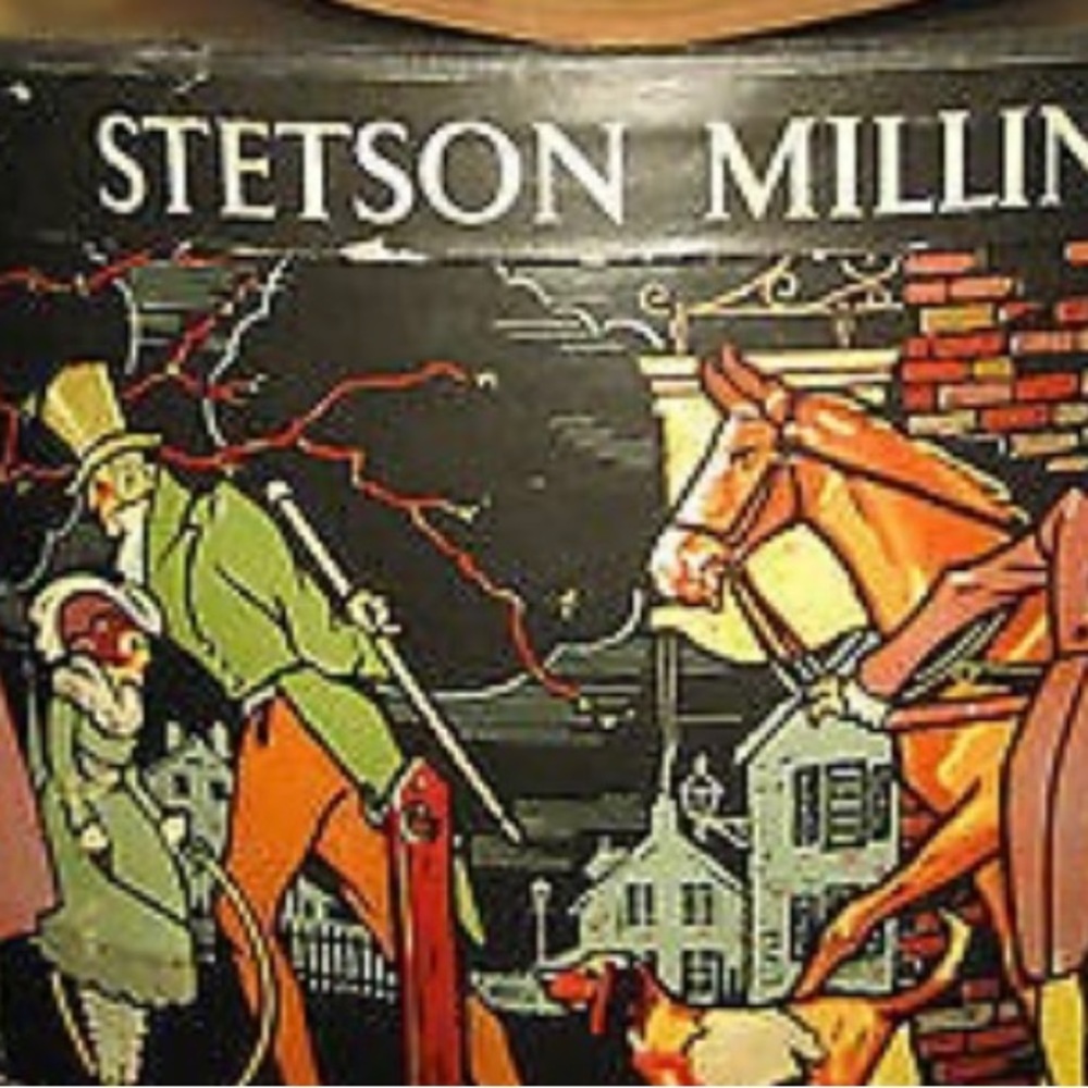 1930-1040 Stetson hat box no hat